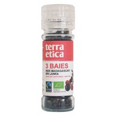 Terra etica 3 ekologiškų pipirų mišinys malūnėlyje (45g)